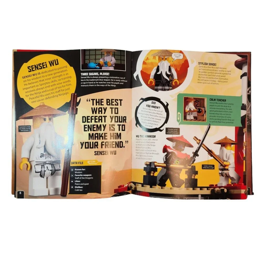 LEGO NINJAGO: Secret World of the Ninja Hardcover by Beth Landis Hester